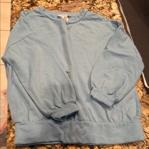 Workshop Republic Clothing Sky Blue Pullover